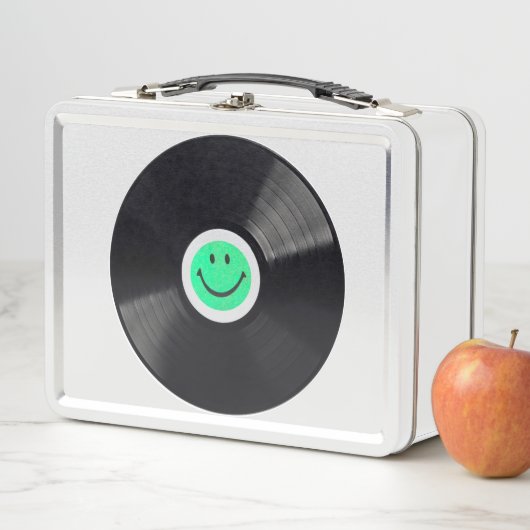 Happy face – Vinyl – Schallplatte (In situ)