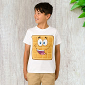 Happy Face Waffle T-Shirt