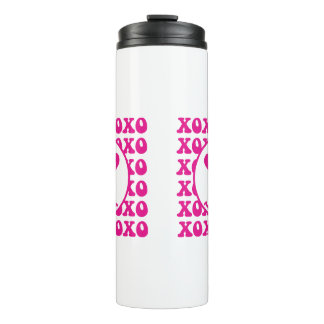 Happy Face, xoxo, valentine, custom mug, cup Thermosbeker