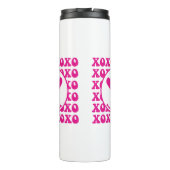 Happy Face, xoxo, valentine, custom mug, cup Thermosbeker (Achterkant)