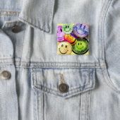 HAPPY FACES Button (In situ)