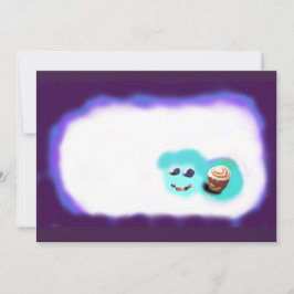 Happy Faces Fruit en Cupcake Bedankkaart