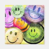 HAPPY FACES Magnet (Voorkant)