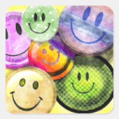 HAPPY FACES STICKERS (Voorkant)