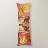 Happy Fairy Vrijgezellenfeest Cotton Lichaamskussen (Achterkant (Verticaal))