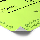 Happy Fake Lottery Check Huge Poster (Hoek)