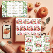 Happy Fall Little Pumpkin Greenery Wreath Party  Inpakpapier Vel