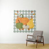 Happy Fall Pumpkins Wandkleed (In situ)