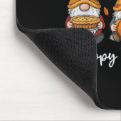 Happy Fall Y'all Gnome Pumpkin Autumn Thanksgiving Muismat (Hoek)