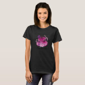 Happy Fall Yall Pumpkins Leopard  Autumn Fall Pump T-shirt (Voorkant volledig)