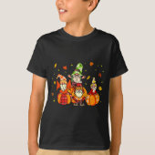 Happy Fall Yall Shirt Buffalo Pumpkin Autumn Gnome (Voorkant)