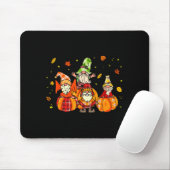 Happy Fall Yall Shirt Buffalo Pumpkin Autumn Gnome Muismat (Met muis)