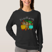 Happy Fall Yu2019all Pumpkin Leopard Its Fall Yall T-shirt (Voorkant)