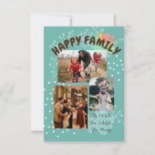 Happy Family Bedankkaart (Voorkant)