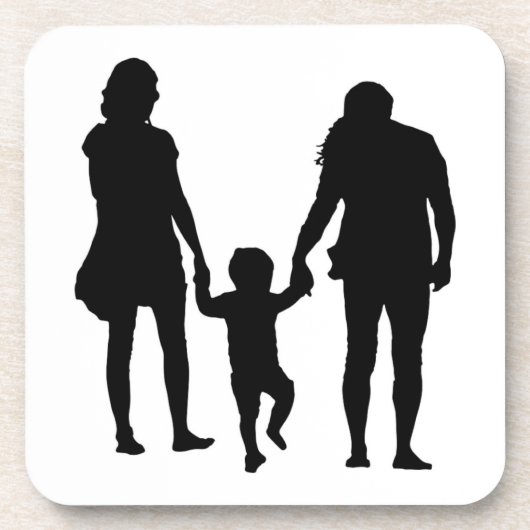 HAPPY FAMILY BIER ONDERZETTER (Voorkant)