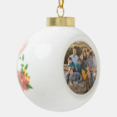 Happy Family Foto Keramische Bal Ornament (Links)