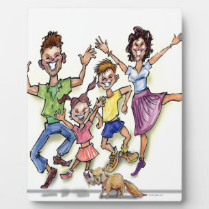 Happy Family Fotoplaat