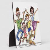 Happy Family Fotoplaat (Zijkant)