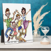 Happy Family Fotoplaat (Zijkant)