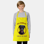 Happy Family-liefhebbende Rottweiler Schort (Gedragen)