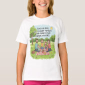 Happy Family Memories Doodle T-shirt (Voorkant)