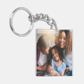 Happy Family of Three Sleutelhanger (Voorkant Links)