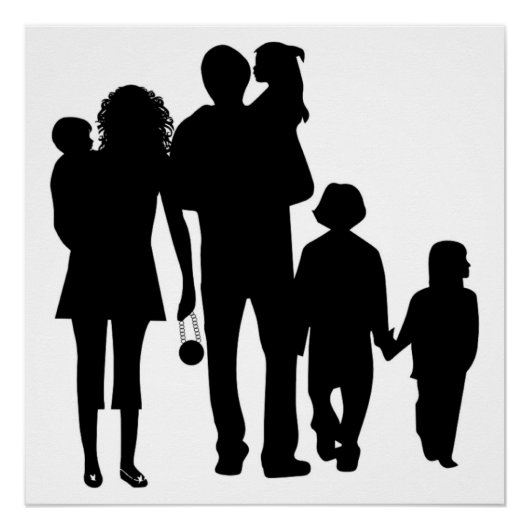 HAPPY FAMILY PERFECT POSTER (Voorkant)