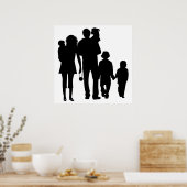 HAPPY FAMILY POSTER (Keuken)