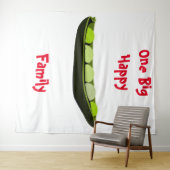 Happy Family Tapestry Wandkleed (In Situ (horizontaal))