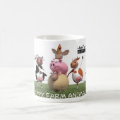 Happy Farm Animal Coffee Mug - Isaak Koffiemok (Center)