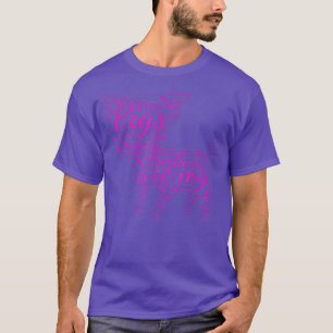 Happy Farming Design Pigs is mijn kruiper 2643 T-shirt