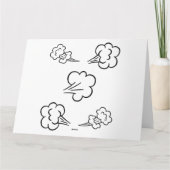 Happy Farting Birthday Kaart (Achterkant)