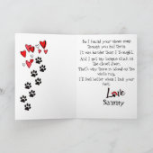 Happy Father Day beroemd gemaakt door The Boxer Do Kaart (Binnen)