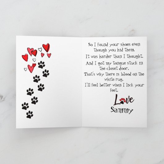 Happy Father Day beroemd gemaakt door The Boxer Do Kaart (Binnen)