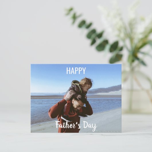 Happy Father Day Briefkaart (Staand voorkant)