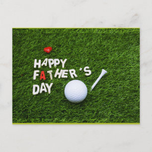 Happy Father Day voor Golfer Briefkaart