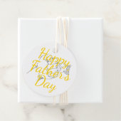 "Happy Father’s Day" cadeau label (In situ)