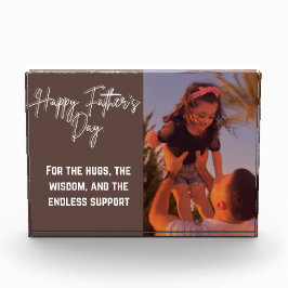 Happy Father’s Day Custom Photo Block  Fotoblokken