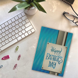 Happy Father’s Day Modern Fun Inspirivity Kaart