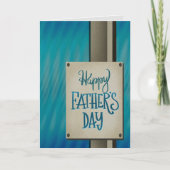 Happy Father’s Day Modern Fun Inspirivity Kaart (Voorkant)