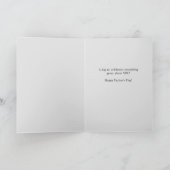 Happy Father’s Day Modern Fun Inspirivity Kaart (Binnen)