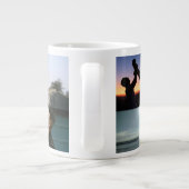 Happy Father’s Day Mustache Tribute Design Grote Koffiekop (Achterkant)