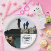 Happy Father’s Day Mustache Tribute Design Papieren Bordje (Feest)