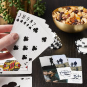 Happy Father’s Day Mustache Tribute Design Pokerkaarten (Insitu)