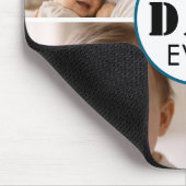 Happy Father’s Day Photo | Custom Dad Ever Muismat (Hoek)