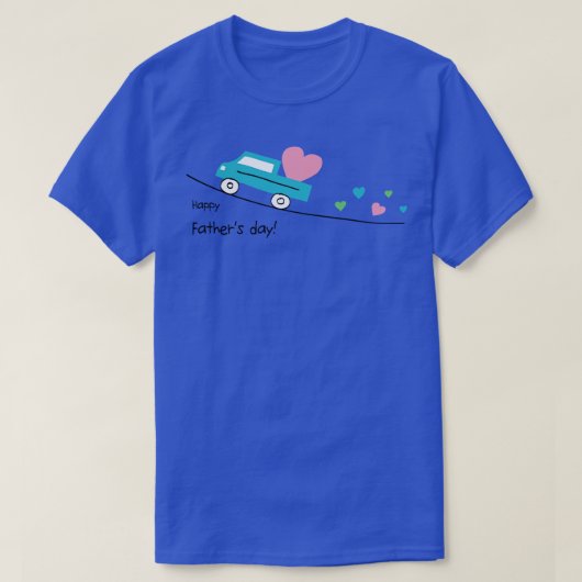 Happy Fathers Dag 1 T-shirt (Design voorkant)