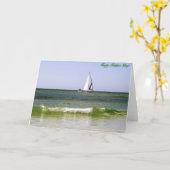 Happy Fathers dag Kaart (Gele Bloem)