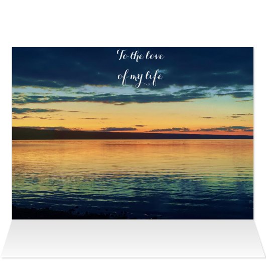 HAPPY FATHERS DAG VAN VROUW kaart (Binnen Horizontaal (Boven))