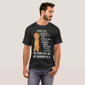 Happy Father's Day 2021 Goldendoodle Dad dog T-shirt (Voorkant volledig)