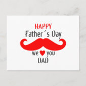 Happy Fathers Day 2024 We Love You Pap Briefkaart (Voorkant)